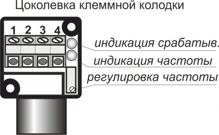 Датчик контроля скорости ИДС25-NO/NC-PNP-K-50(Д16Т)